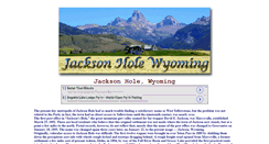 Desktop Screenshot of jackson-hole-wyoming.net